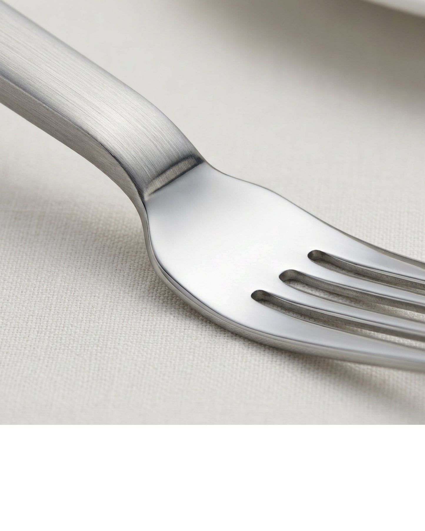 Smsco Satin Stainless Steel Salad Forks Set of 8 18 cm - Detail view
